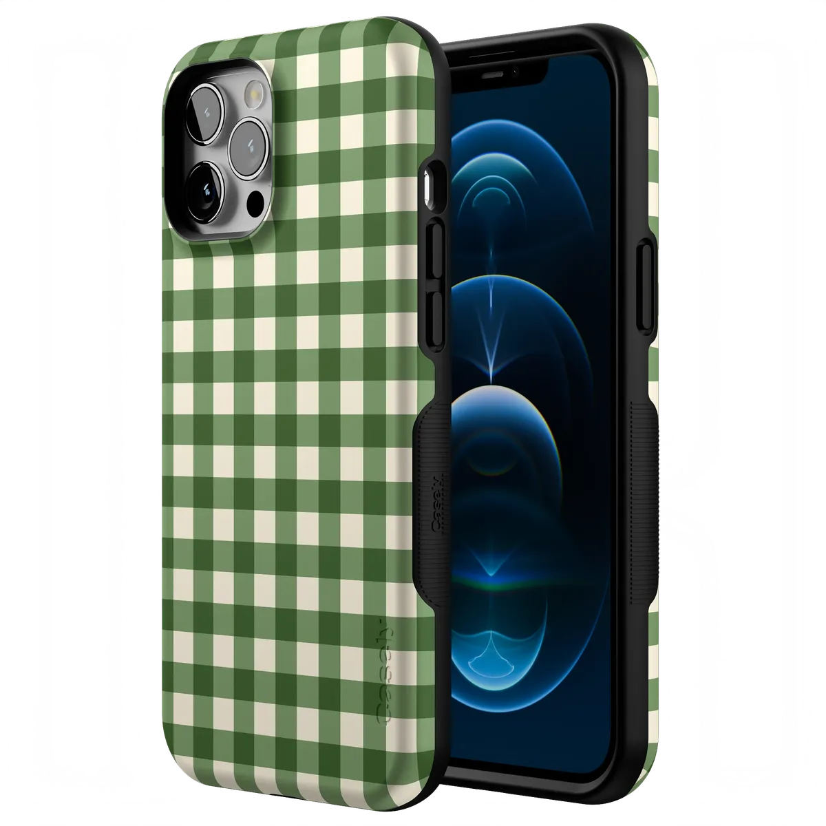 Checked Twice | Green Plaid Case