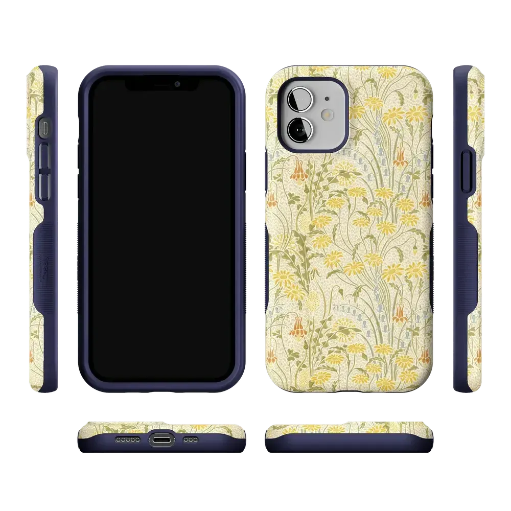 Boho Blooms | Golden Floral Case