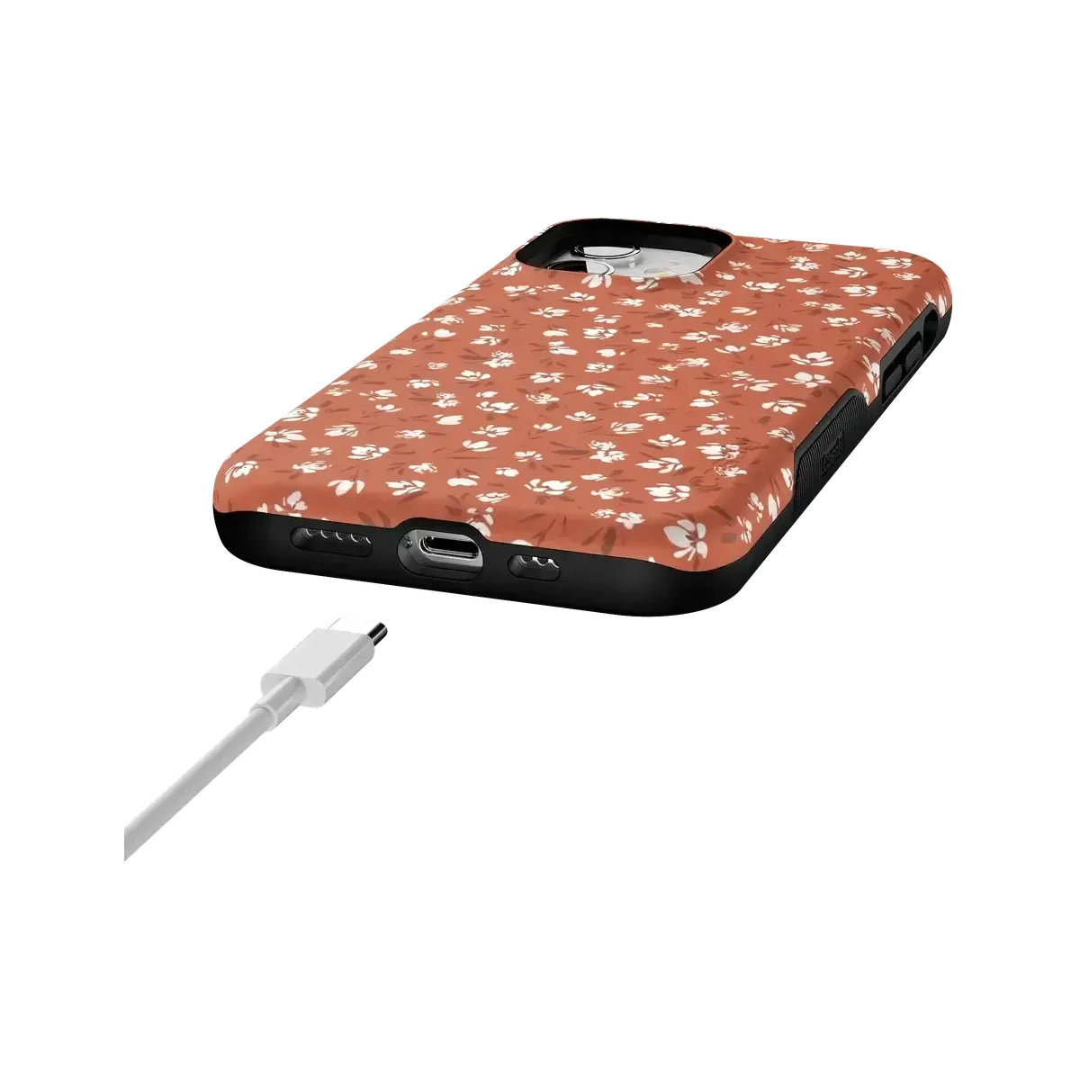 Mocha Meadow | Tiny Flowers Case