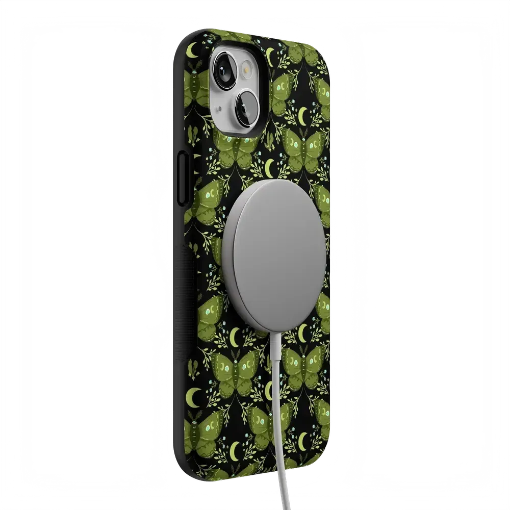 Mystic Moths | Green Twilight Case