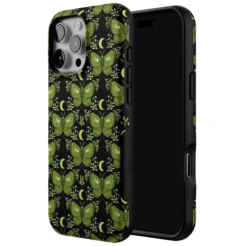 Mystic Moths | Green Twilight Case