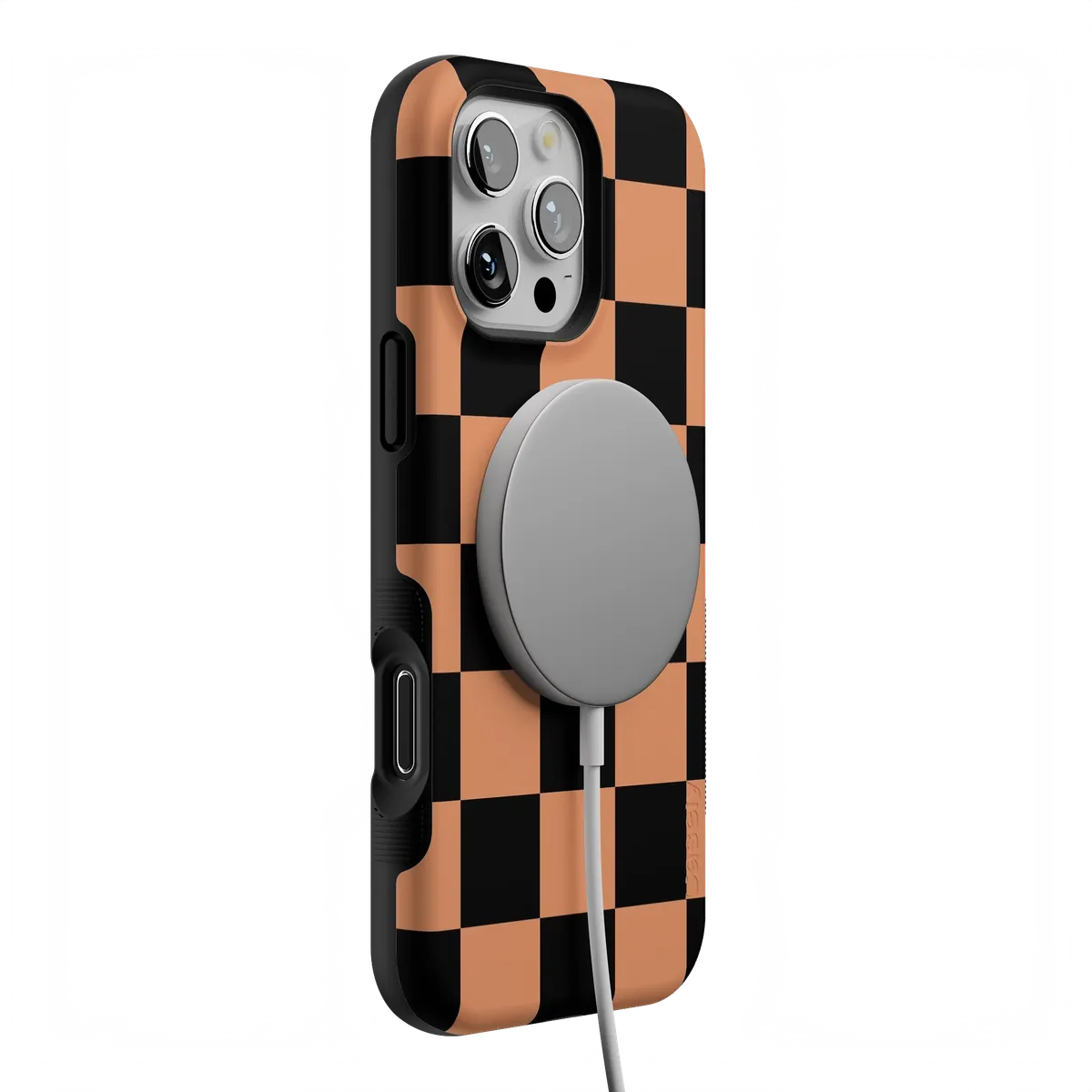 Fit Check | Black & Brown Checkerboard Case