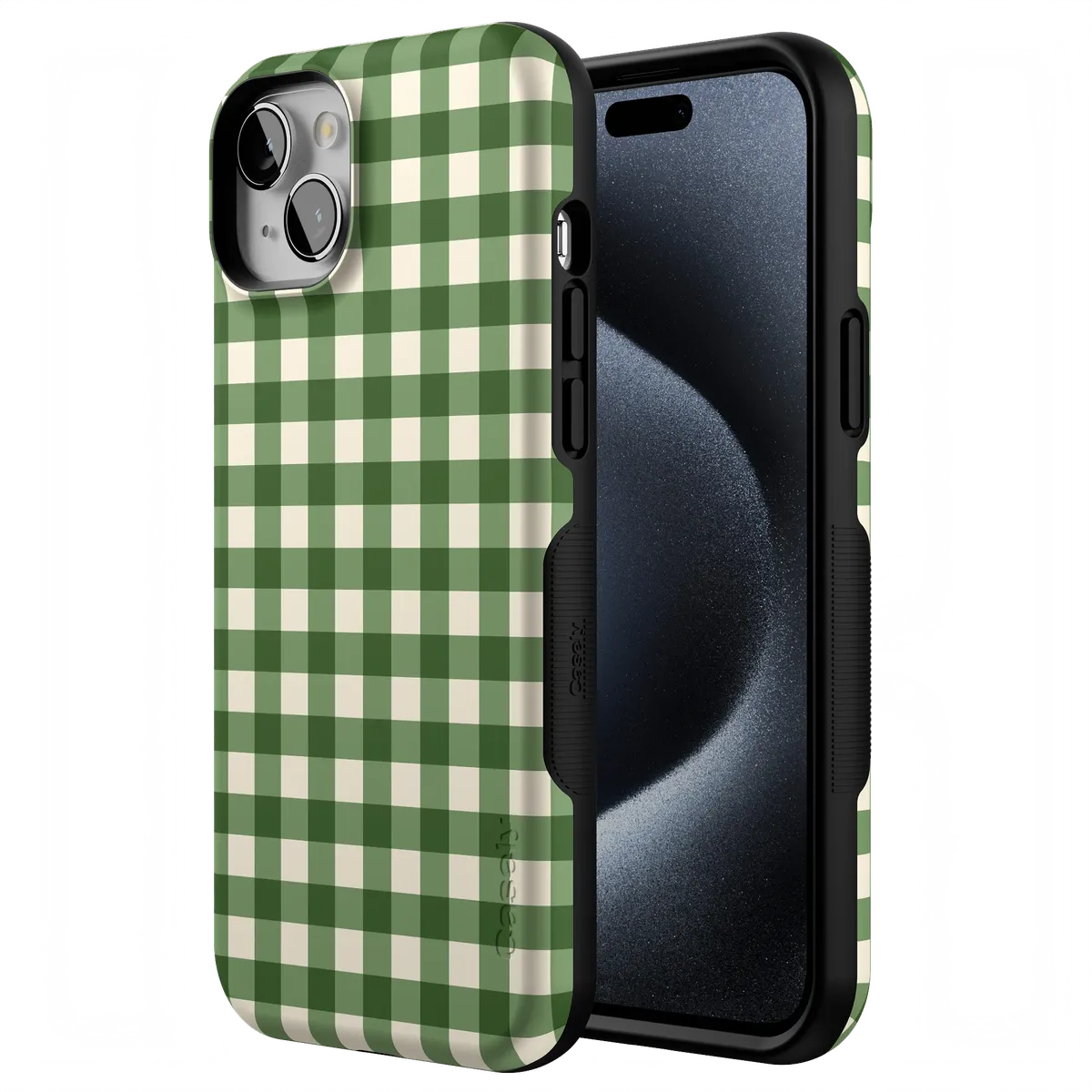 Checked Twice | Green Plaid Case