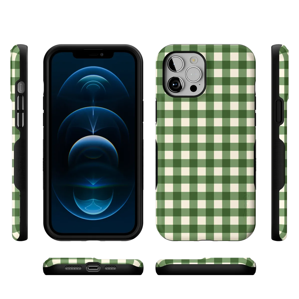 Checked Twice | Green Plaid Case