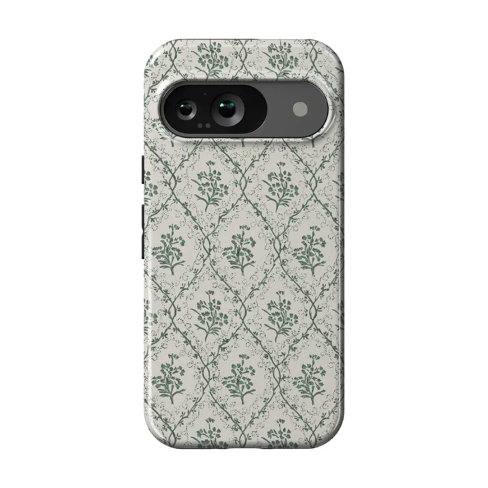 Sage Tapestry | Floral Vines Case