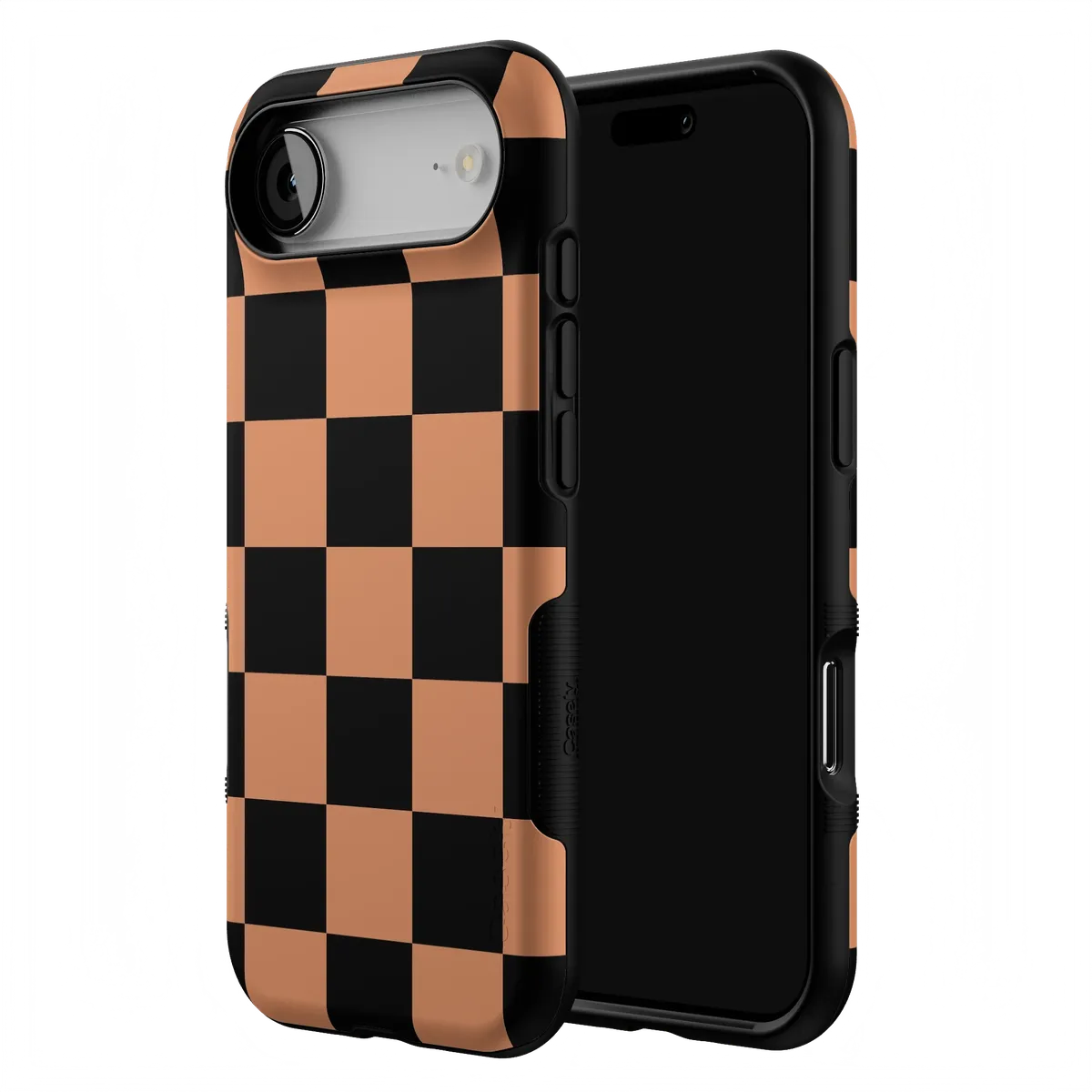 Fit Check | Black & Brown Checkerboard Case