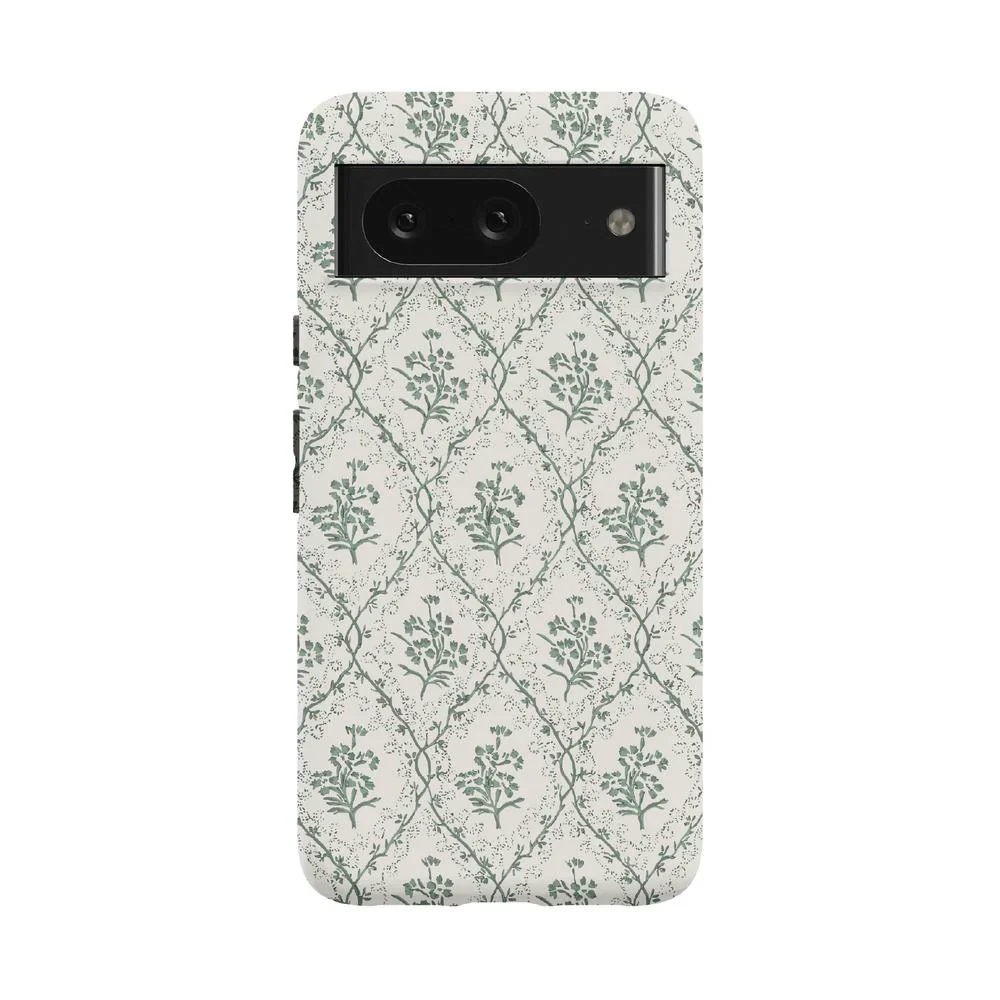 Sage Tapestry | Floral Vines Case