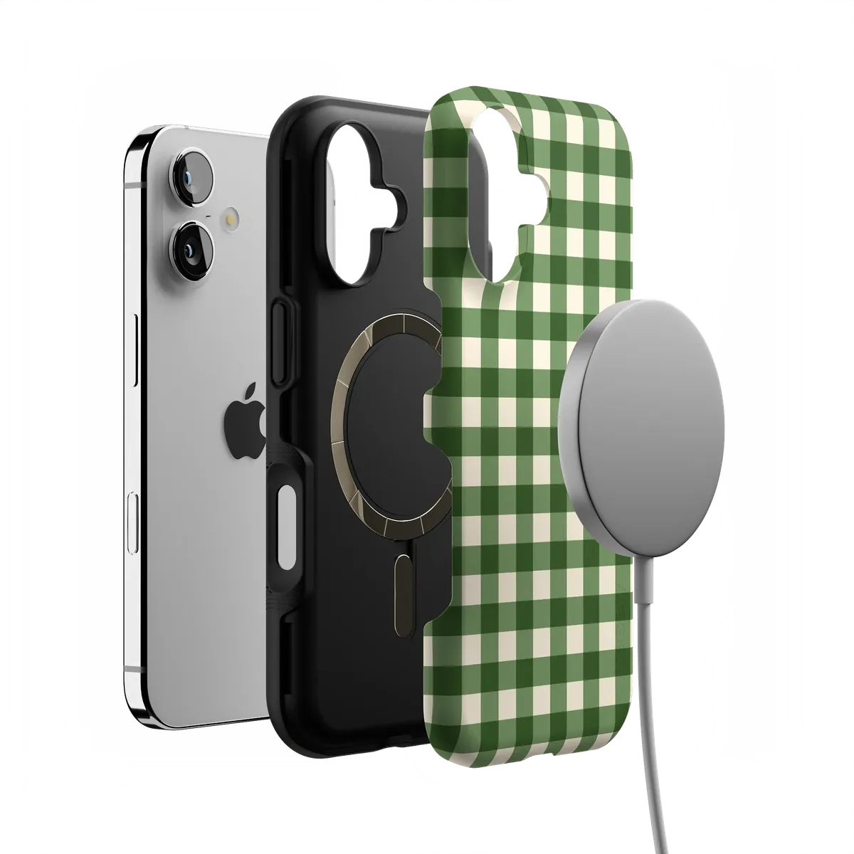Checked Twice | Green Plaid Case