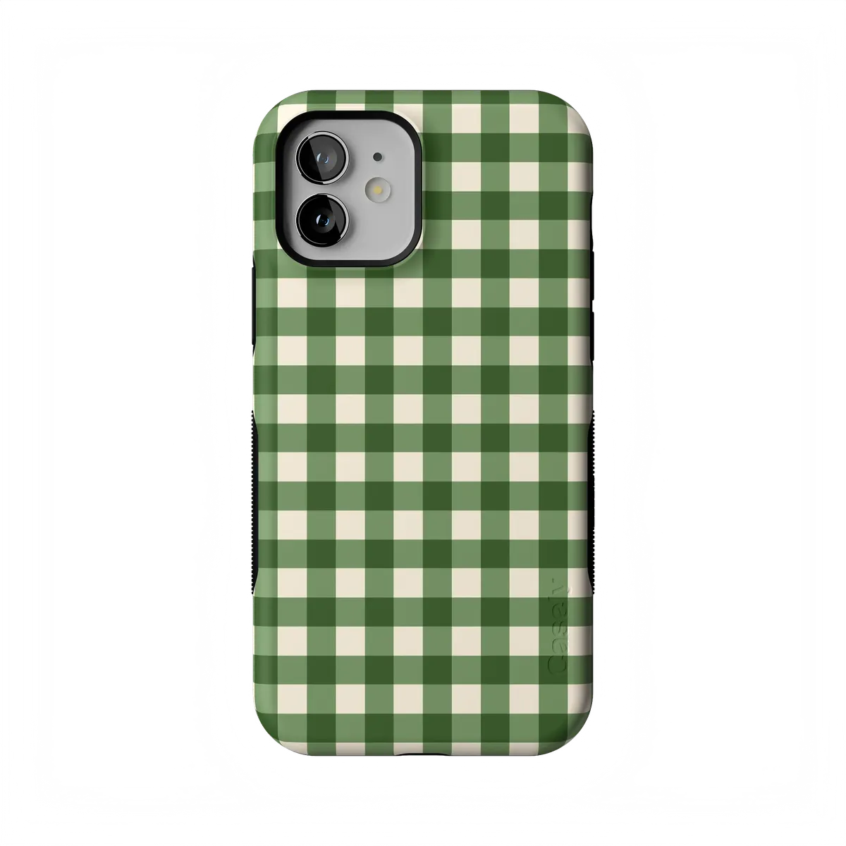 Checked Twice | Green Plaid Case