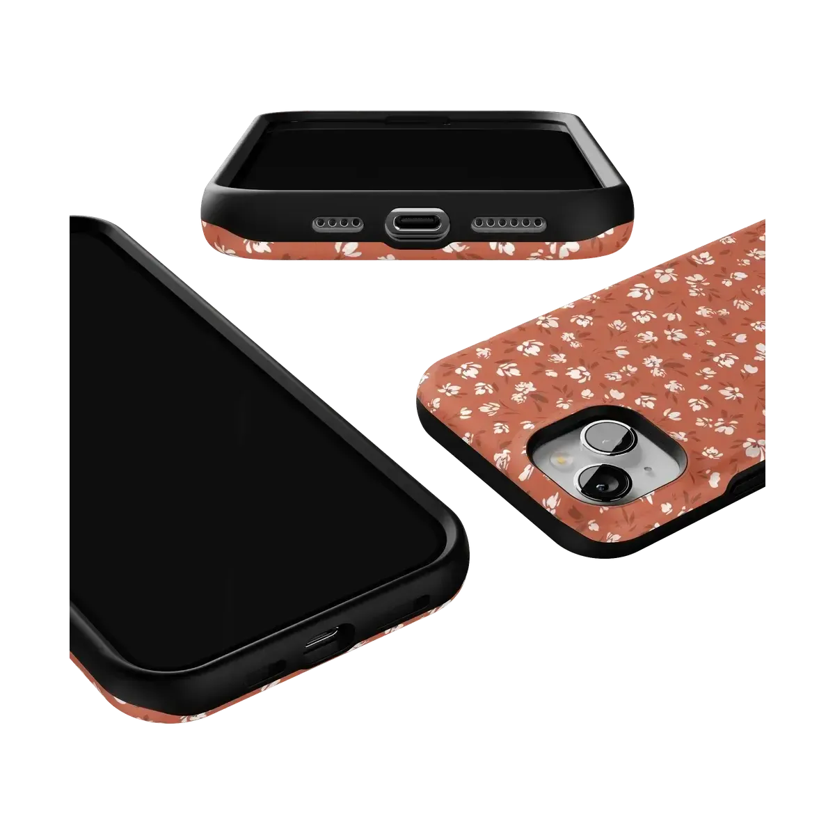 Mocha Meadow | Tiny Flowers Case