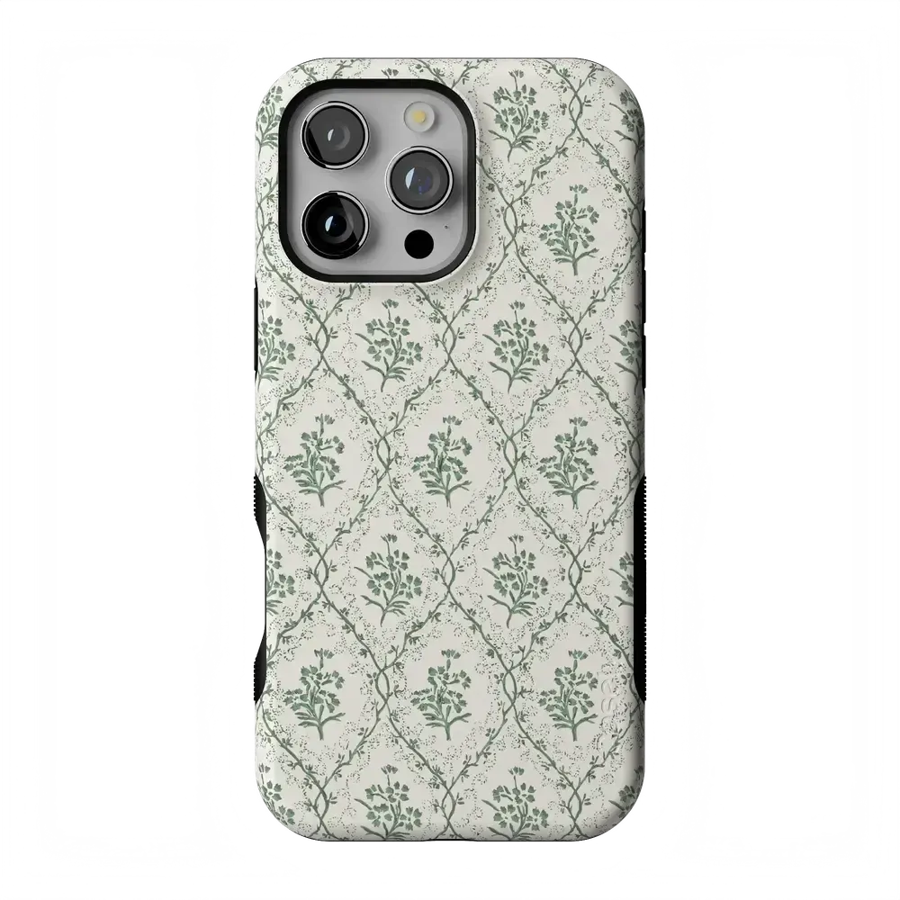 Sage Tapestry | Floral Vines Case