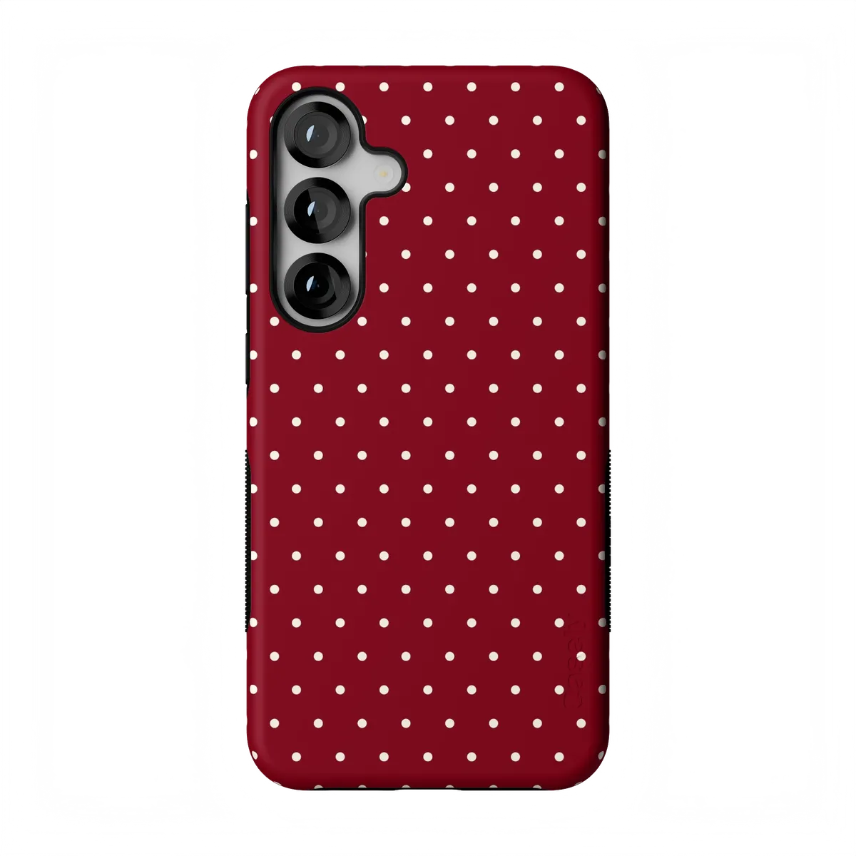On the Dot | Maroon Polka Dot Case