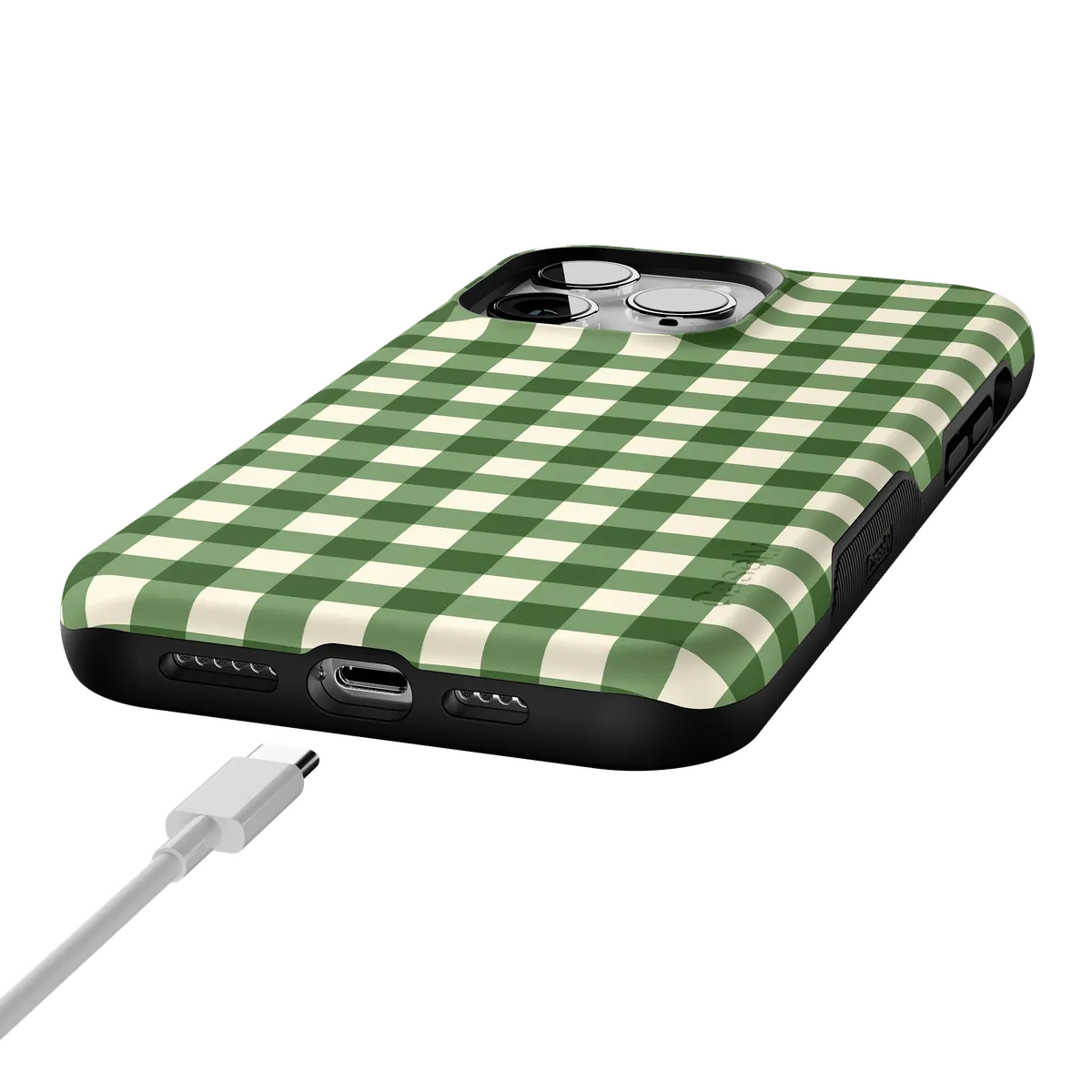 Checked Twice | Green Plaid Case