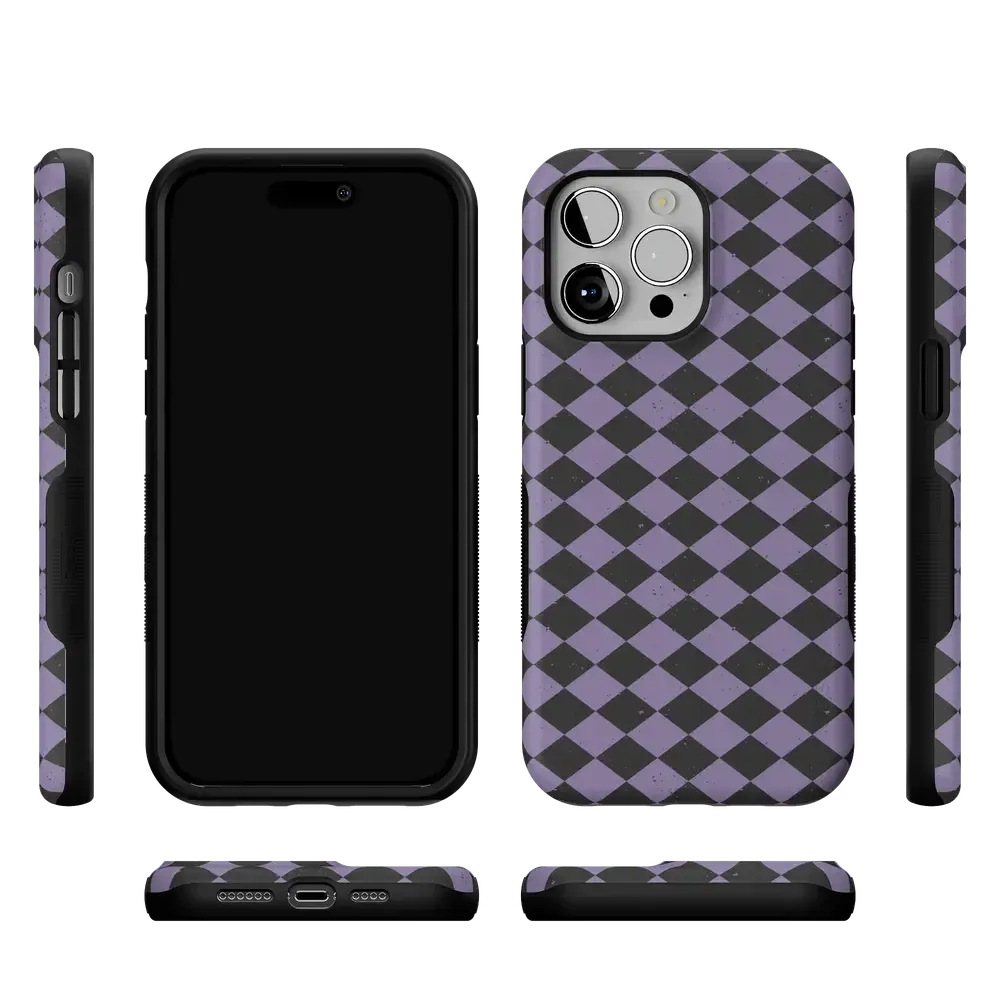 Midnight Hex | Purple Checkered Case
