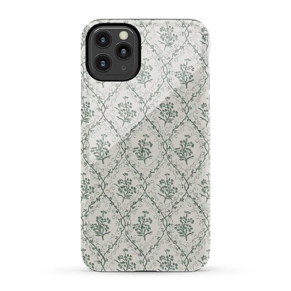 Sage Tapestry | Floral Vines Case