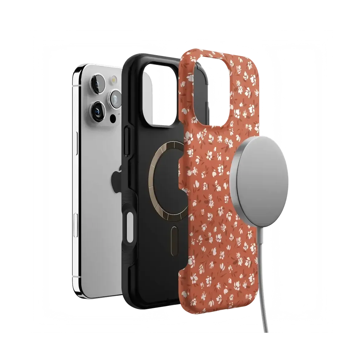 Mocha Meadow | Tiny Flowers Case