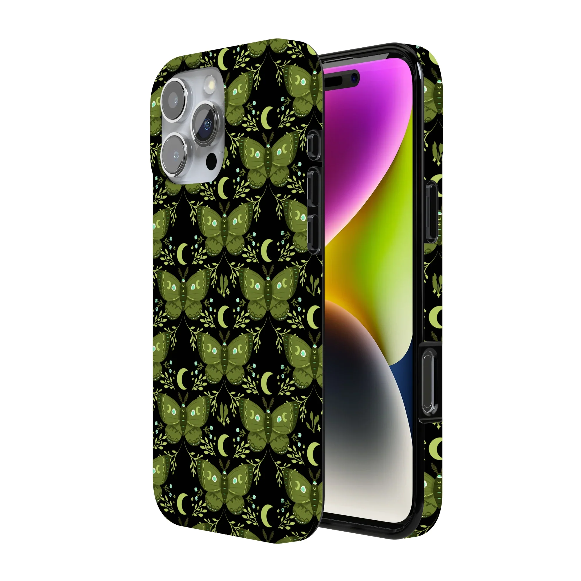 Mystic Moths | Green Twilight Case