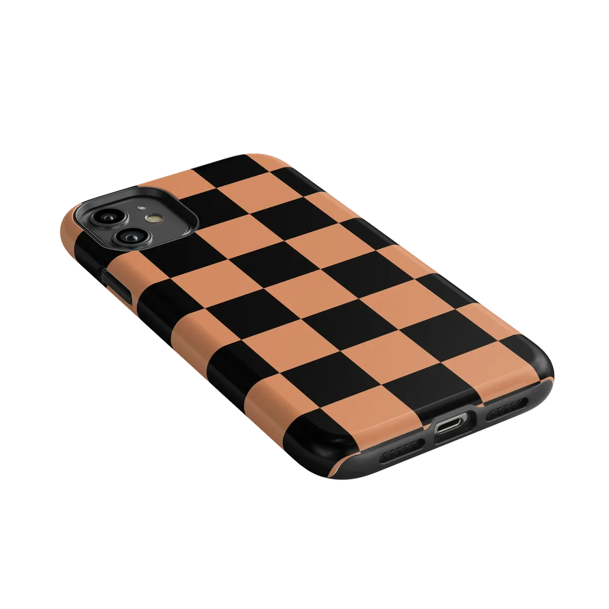 Fit Check | Black & Brown Checkerboard Case
