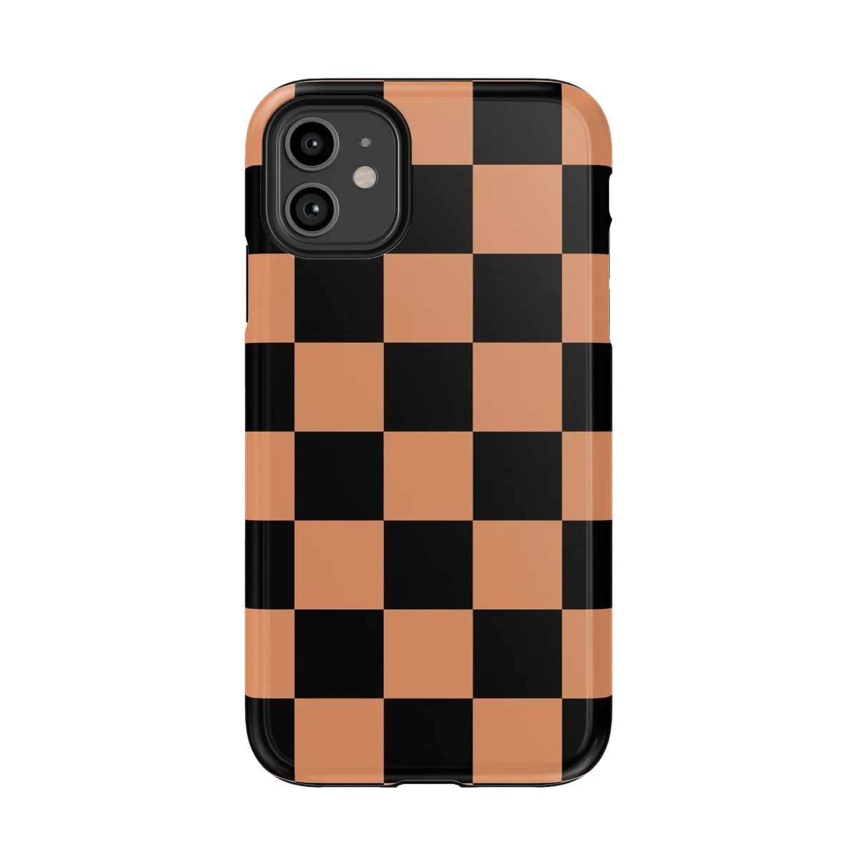 Fit Check | Black & Brown Checkerboard Case