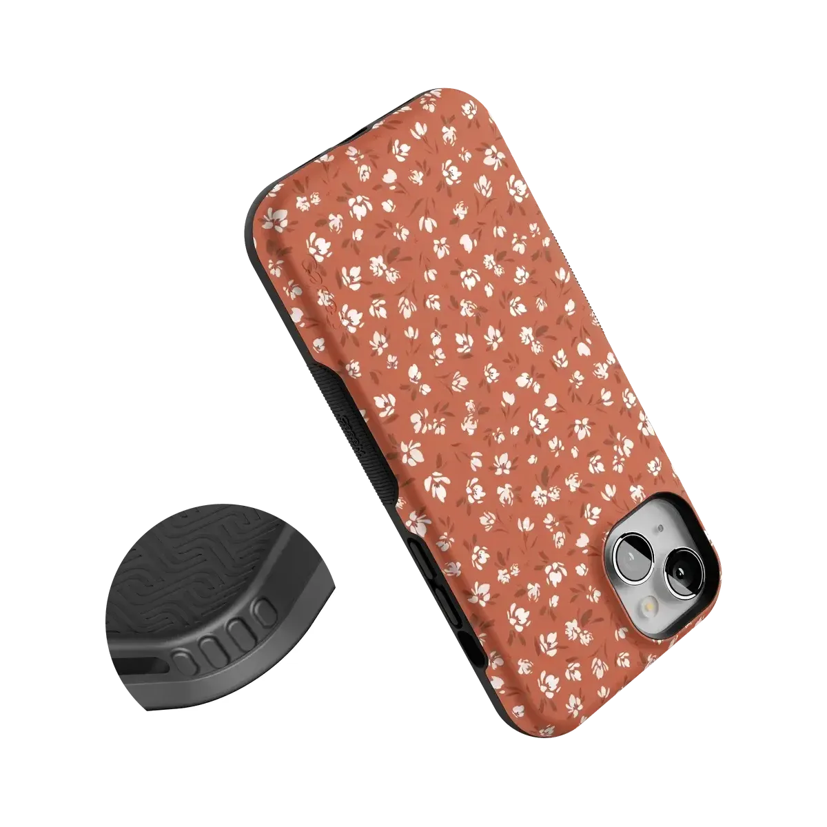 Mocha Meadow | Tiny Flowers Case