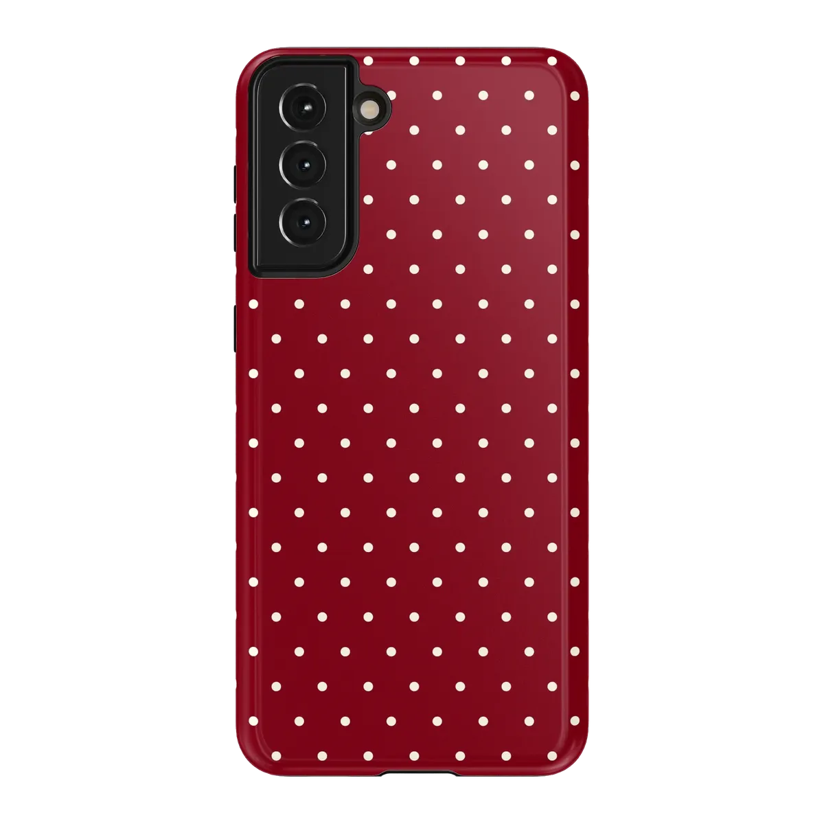 On the Dot | Maroon Polka Dot Case