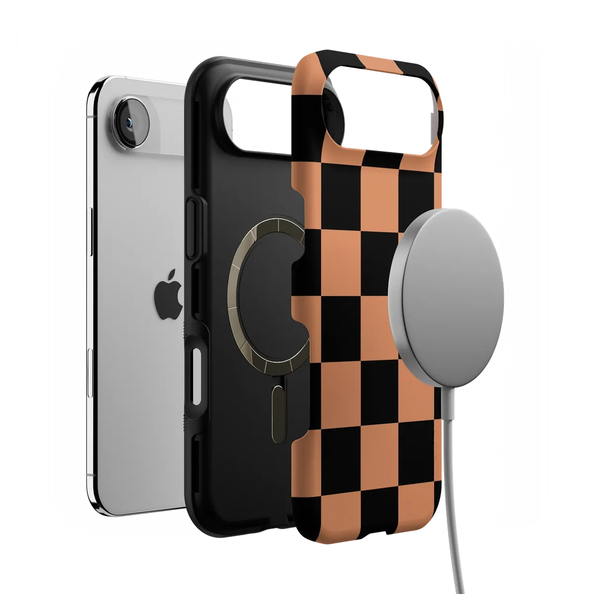 Fit Check | Black & Brown Checkerboard Case