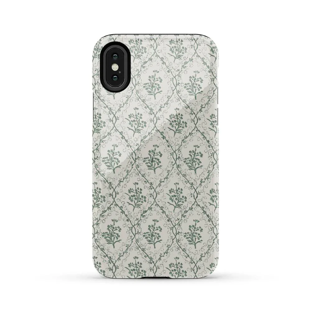 Sage Tapestry | Floral Vines Case