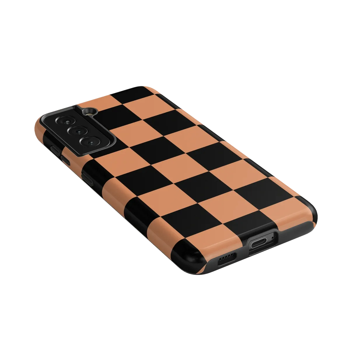 Fit Check | Black & Brown Checkerboard Case