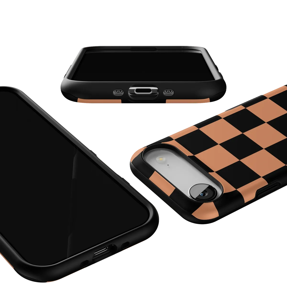 Fit Check | Black & Brown Checkerboard Case