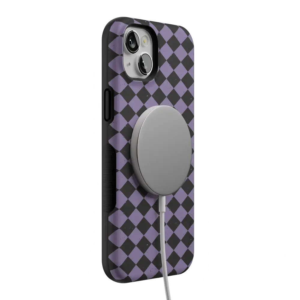Midnight Hex | Purple Checkered Case