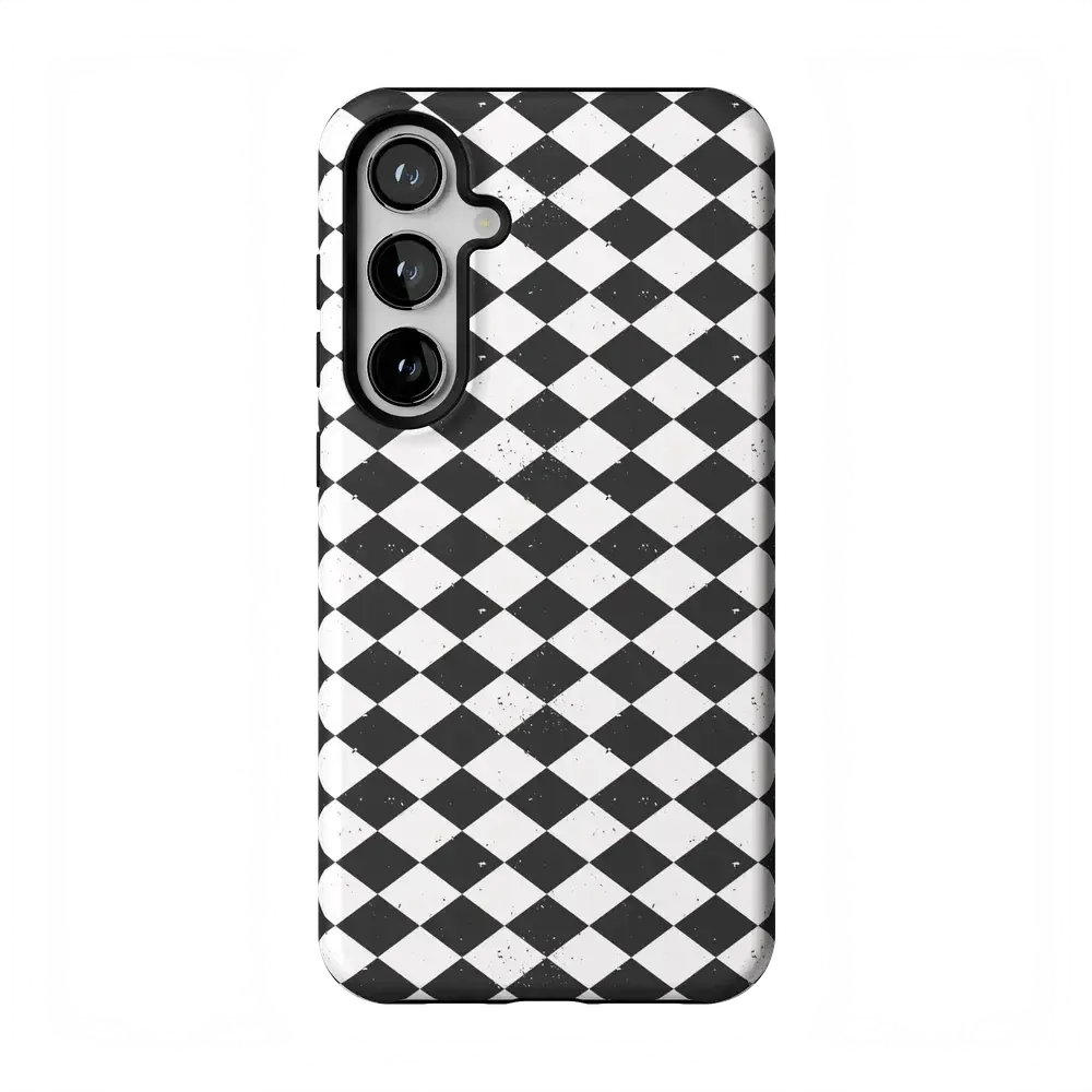 Salem's Hex | Black & White Checkered Case