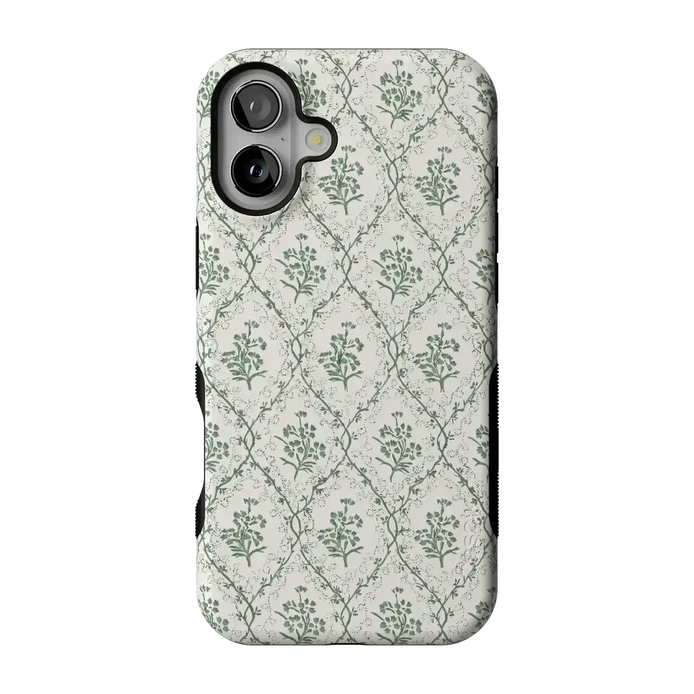 Sage Tapestry | Floral Vines Case