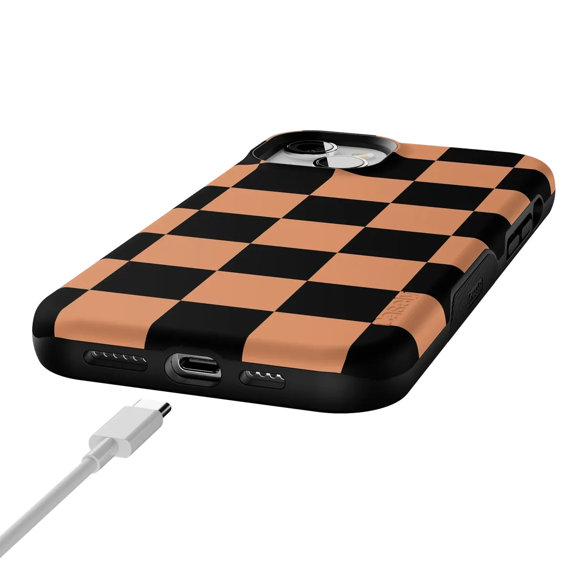 Fit Check | Black & Brown Checkerboard Case