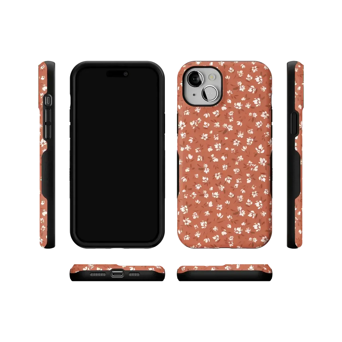 Mocha Meadow | Tiny Flowers Case