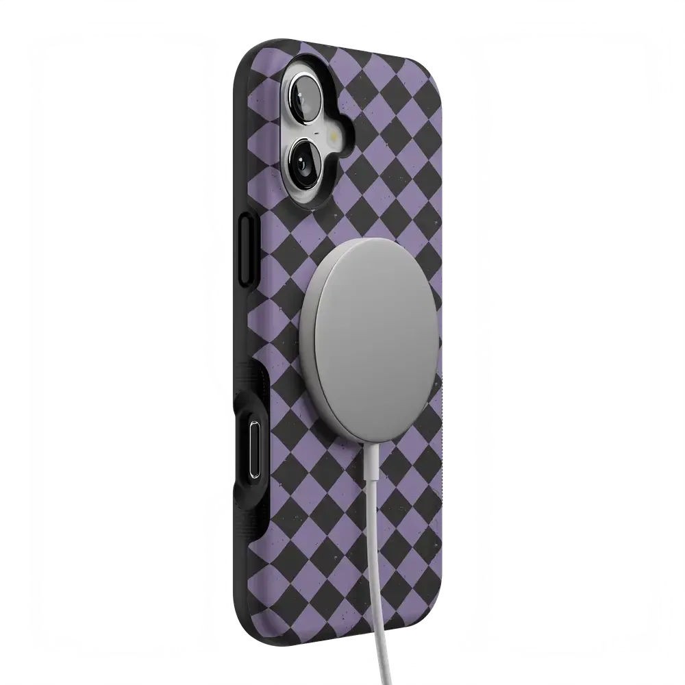 Midnight Hex | Purple Checkered Case