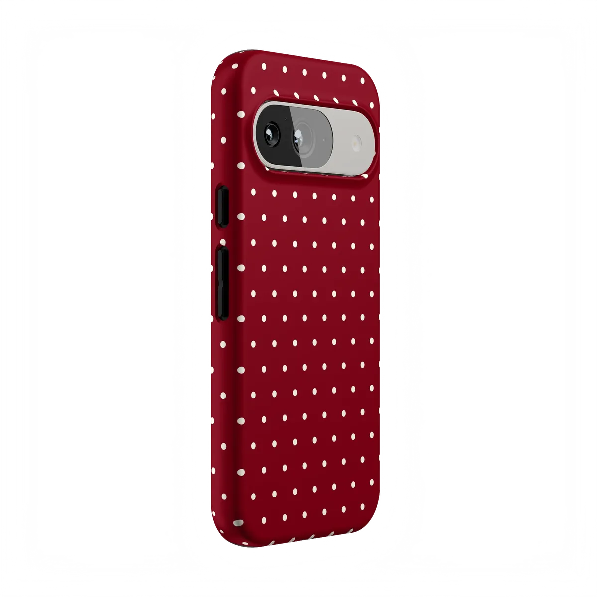 On the Dot | Maroon Polka Dot Case