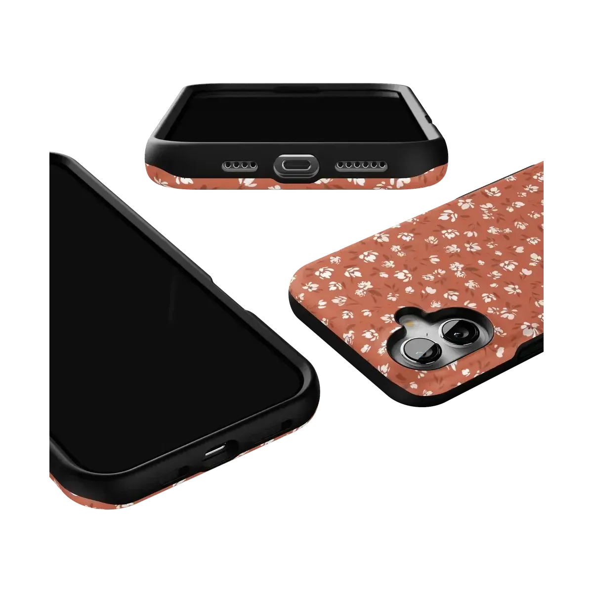 Mocha Meadow | Tiny Flowers Case