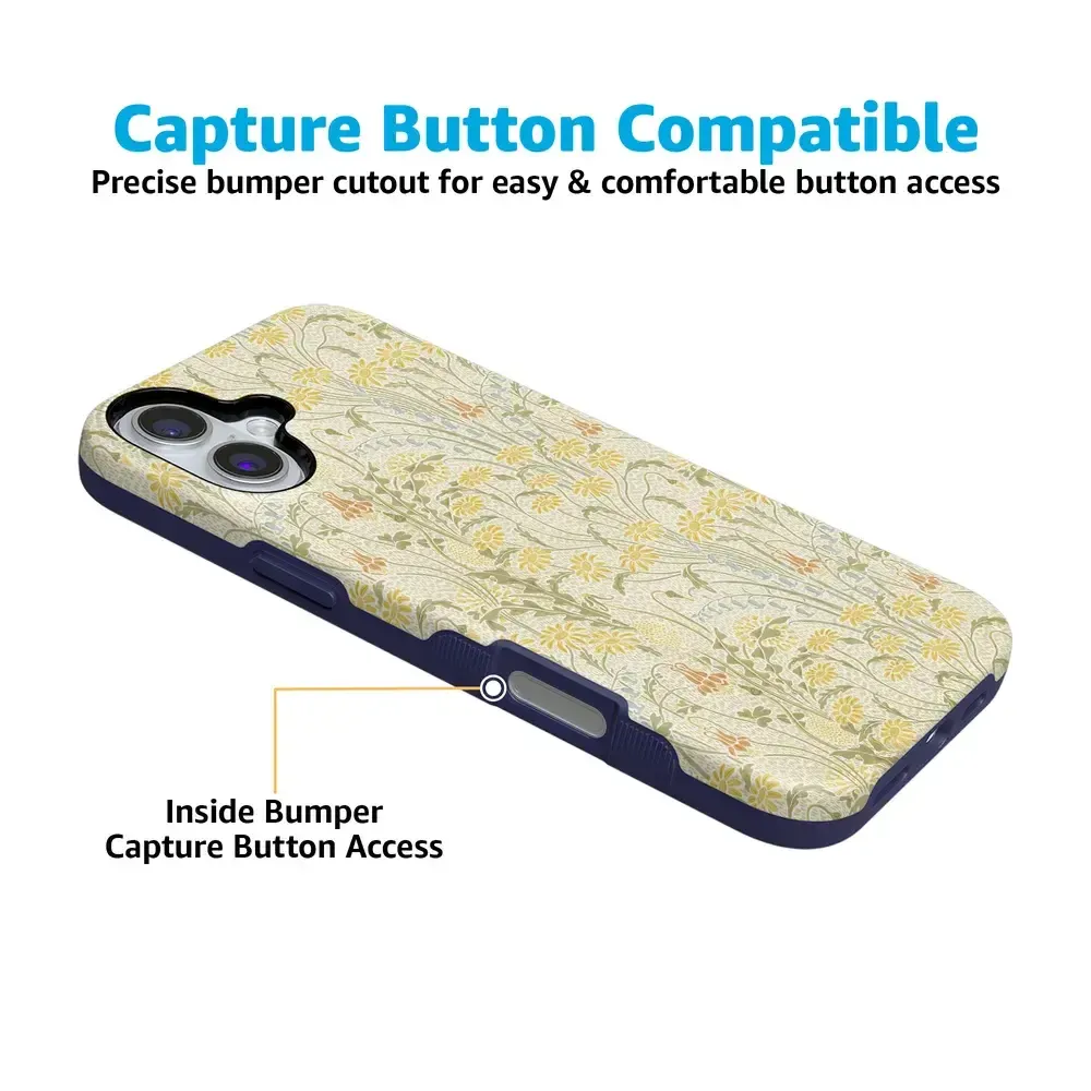 Boho Blooms | Golden Floral Case