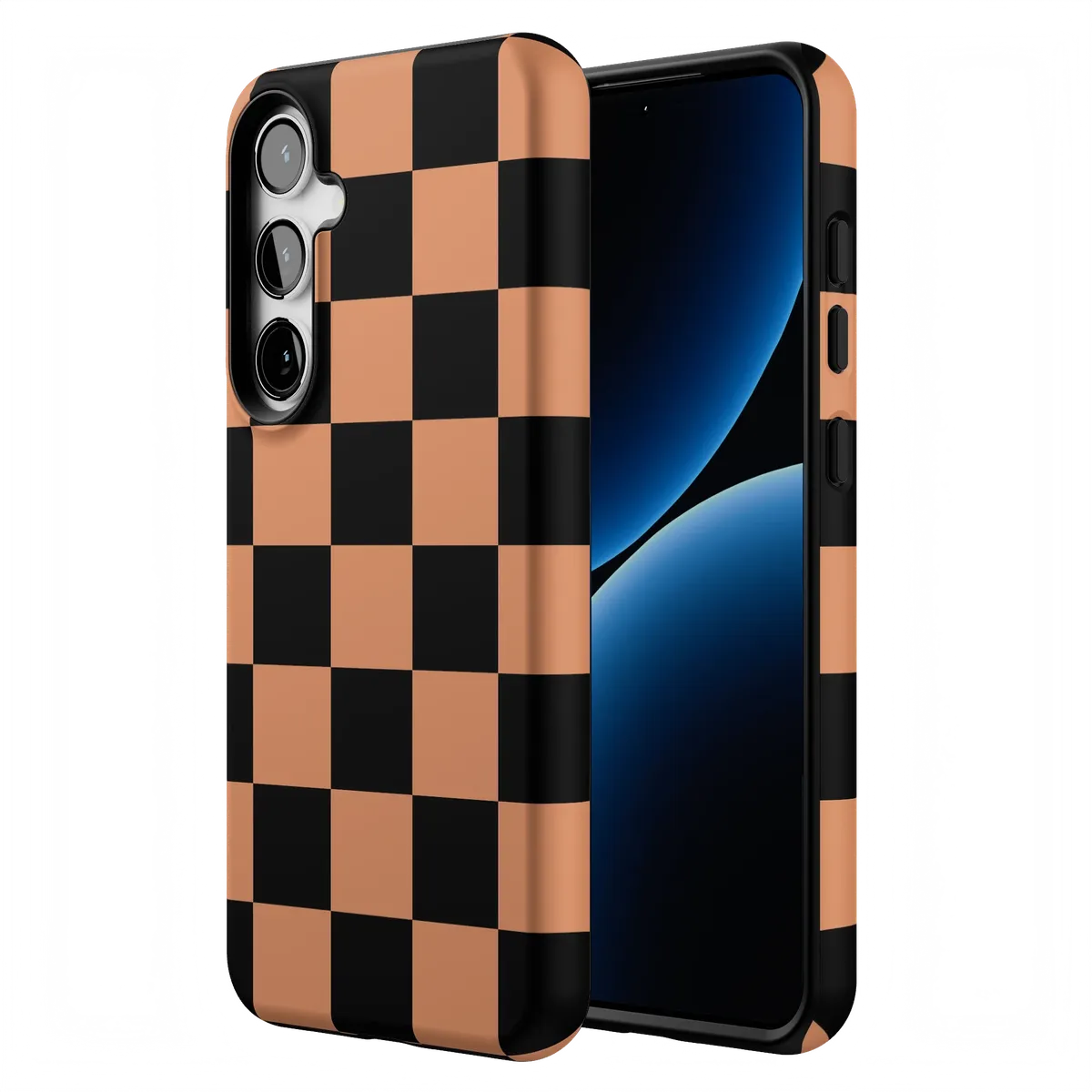 Fit Check | Black & Brown Checkerboard Case