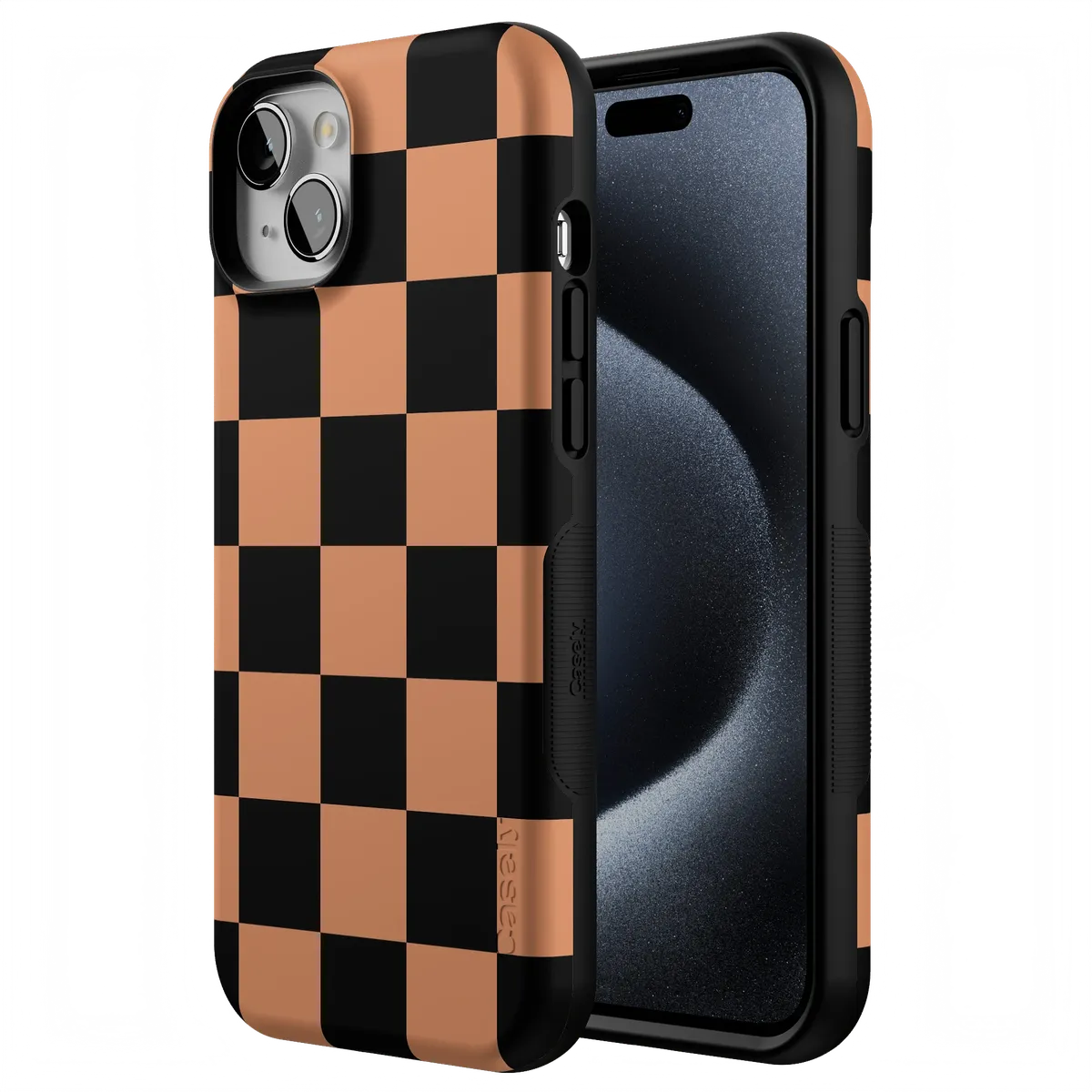 Fit Check | Black & Brown Checkerboard Case