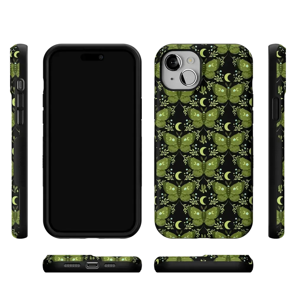 Mystic Moths | Green Twilight Case