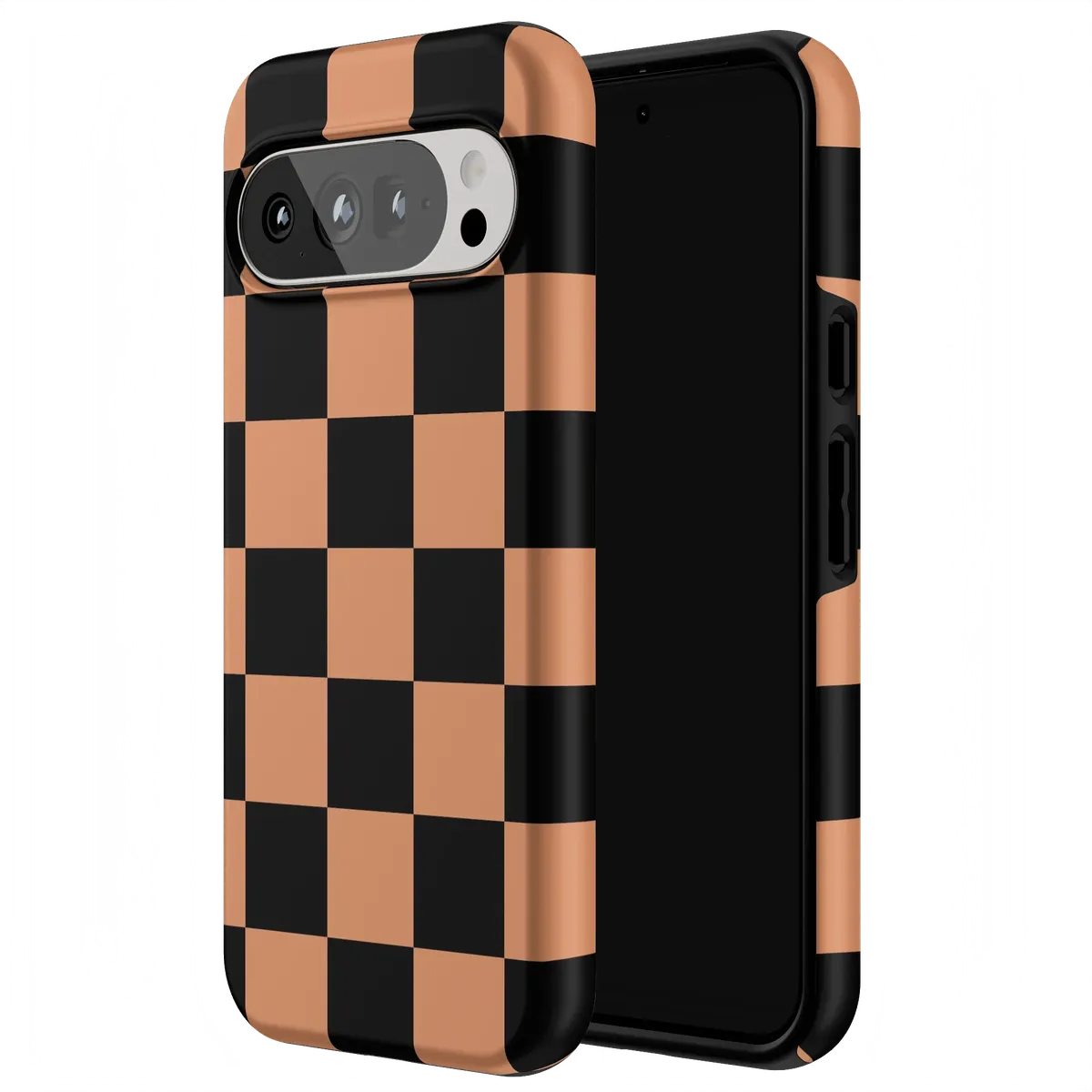 Fit Check | Black & Brown Checkerboard Case