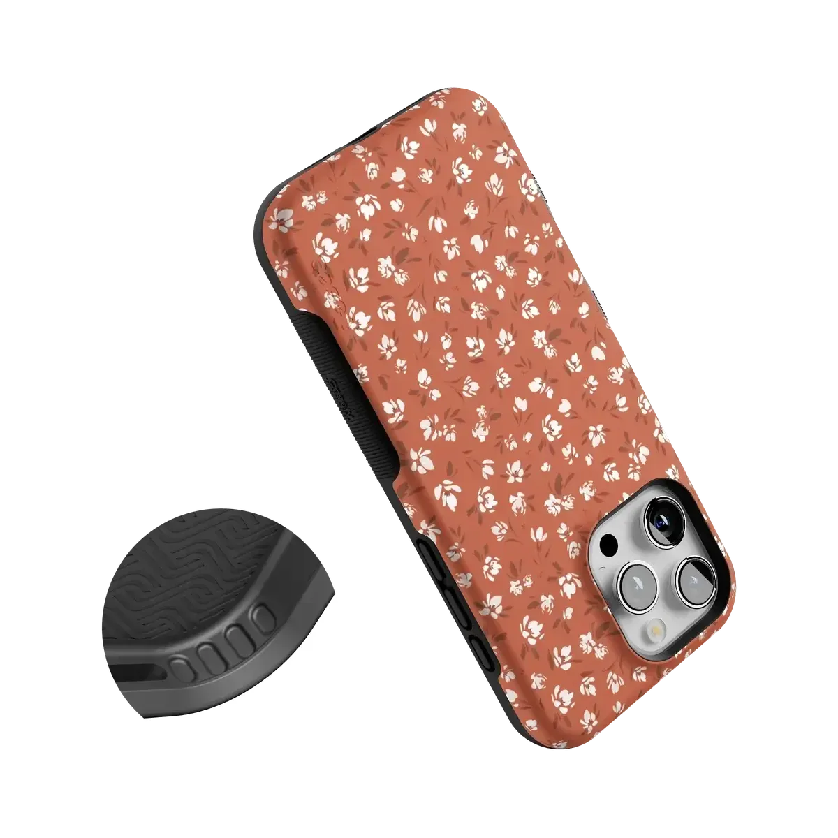 Mocha Meadow | Tiny Flowers Case