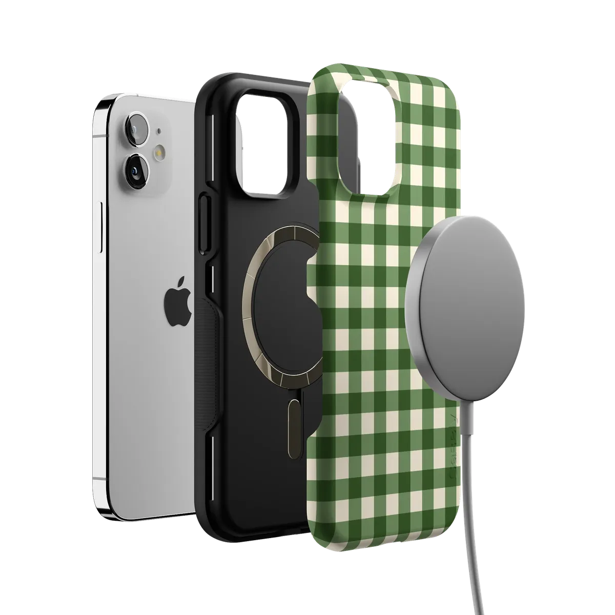 Checked Twice | Green Plaid Case