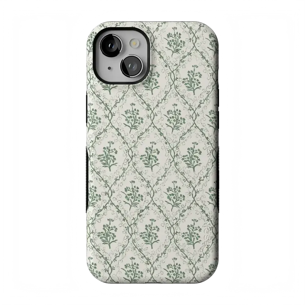 Sage Tapestry | Floral Vines Case