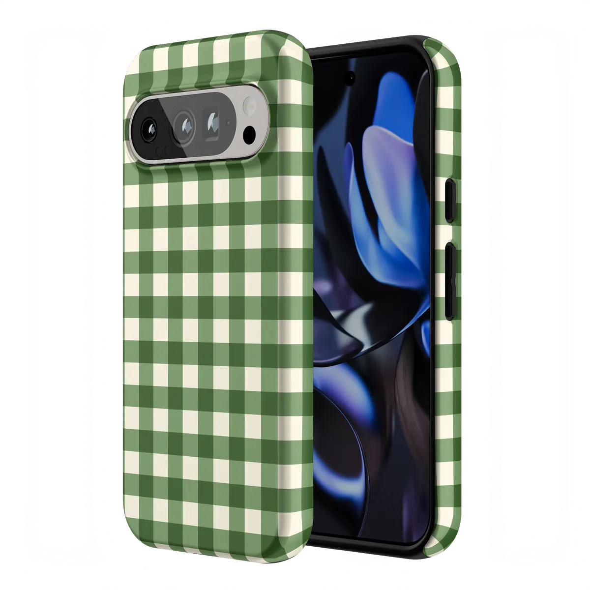Checked Twice | Green Plaid Case