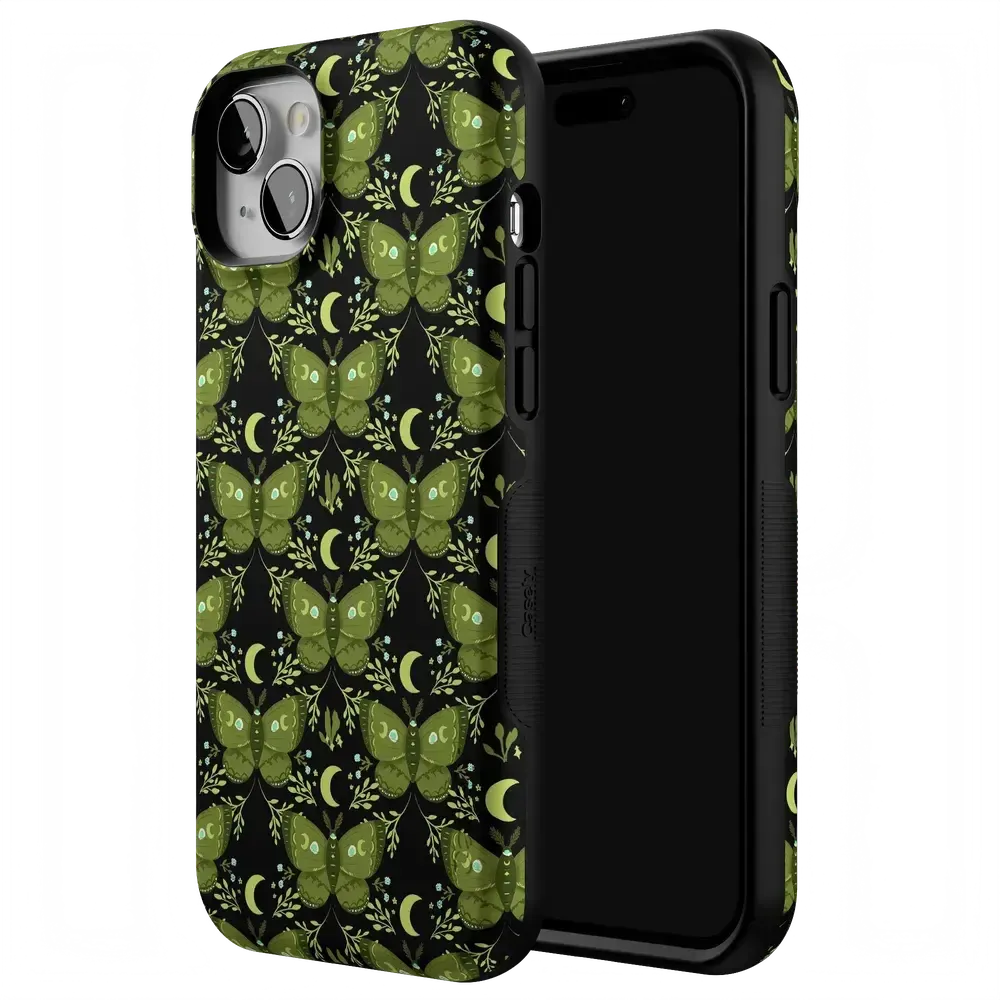 Mystic Moths | Green Twilight Case