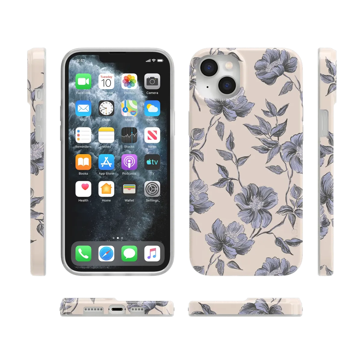 Ink & Iris | Vintage Floral Case