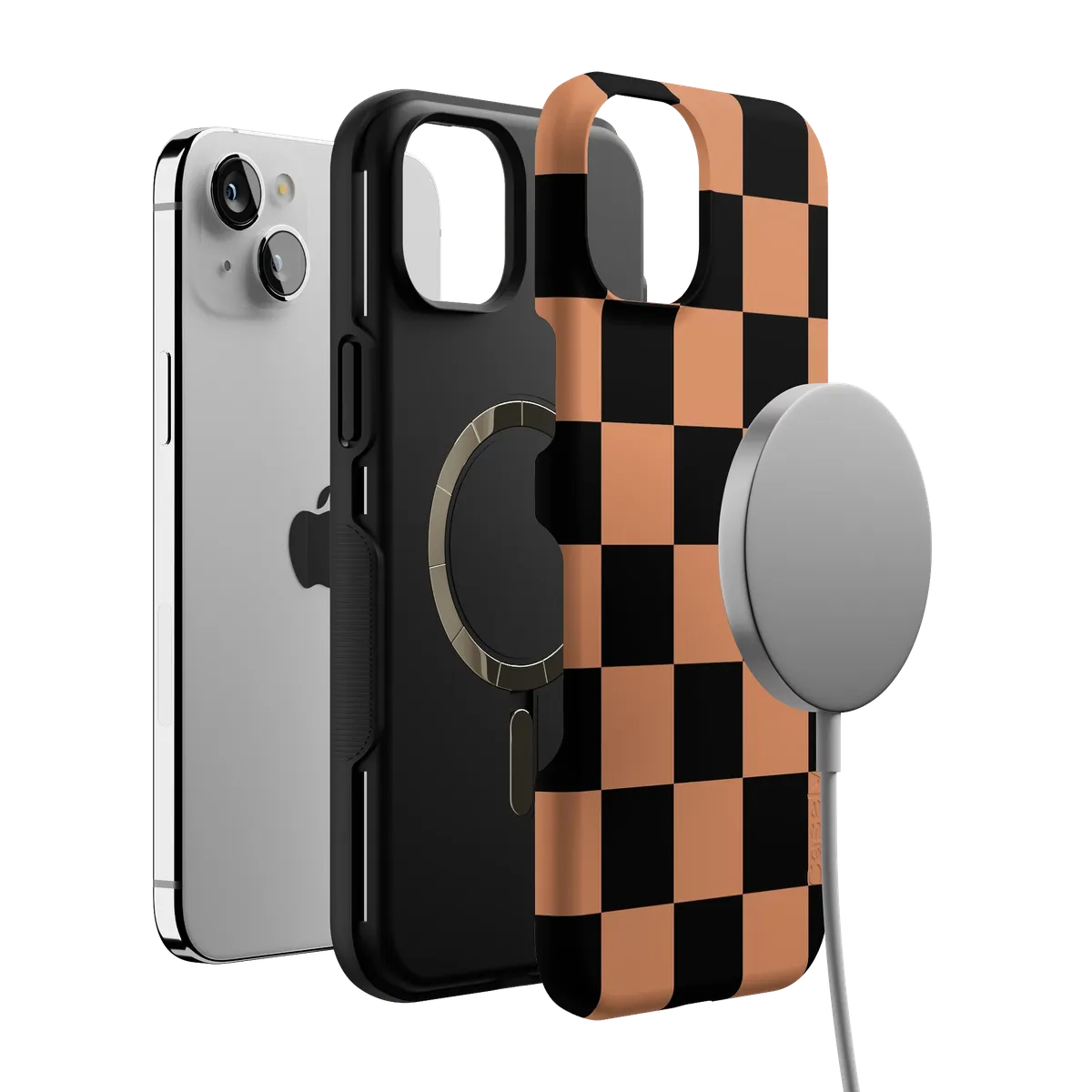 Fit Check | Black & Brown Checkerboard Case
