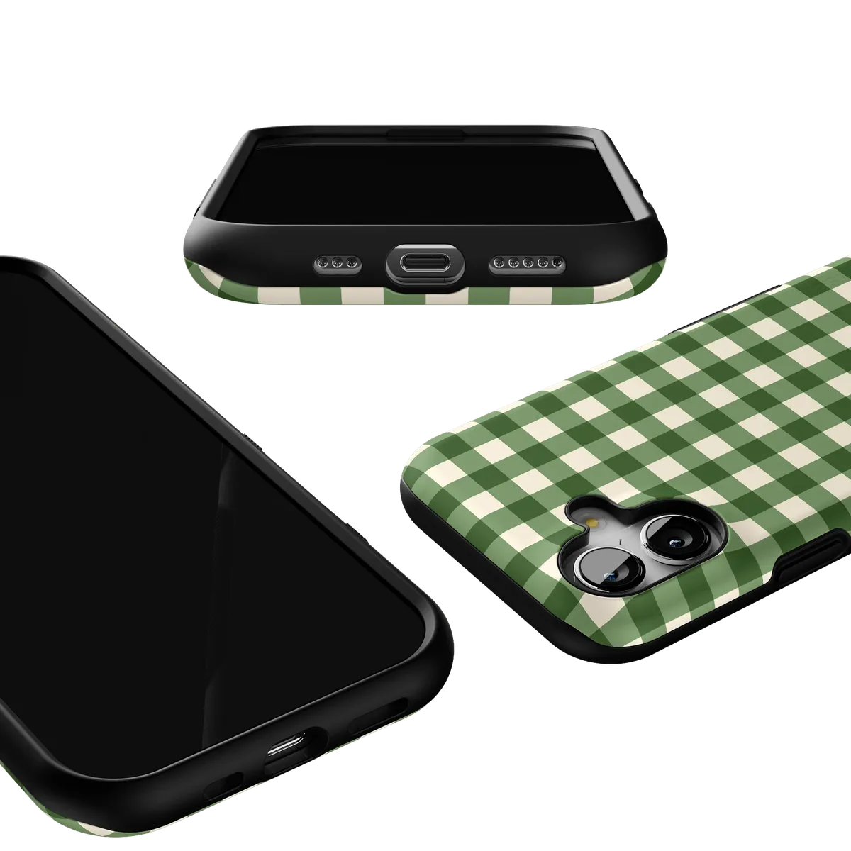 Checked Twice | Green Plaid Case